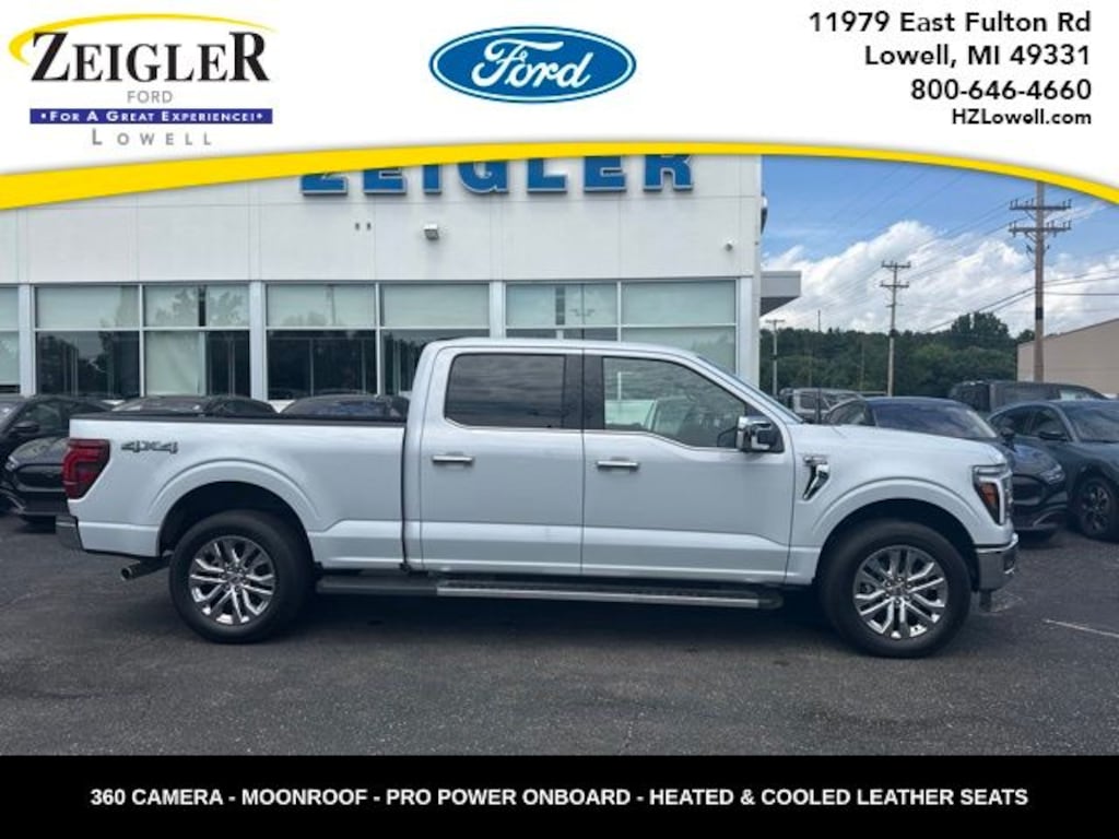 Used 2025 Ford F-150 Lariat Truck SuperCrew Cab