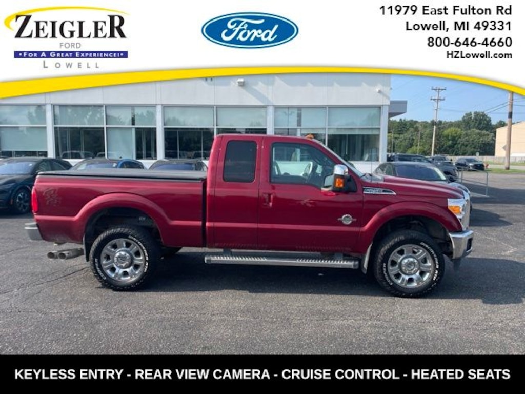 Used 2015 Ford F-250 Lariat Truck Super Cab