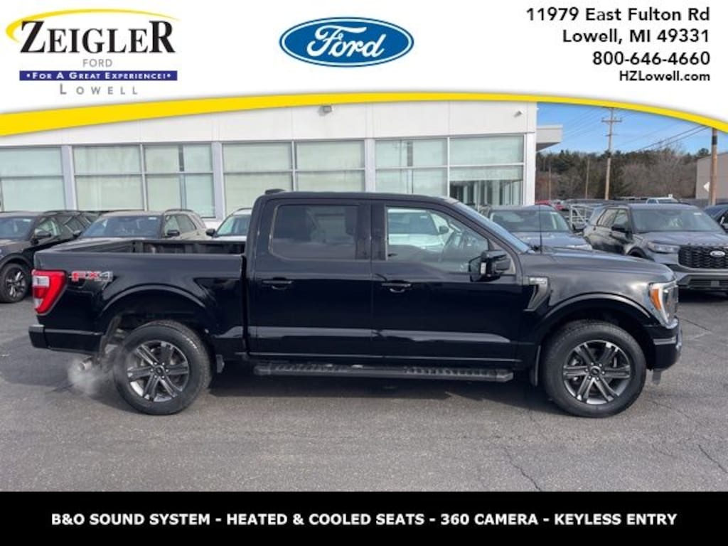 Used 2023 Ford F-150 Lariat Truck SuperCrew Cab