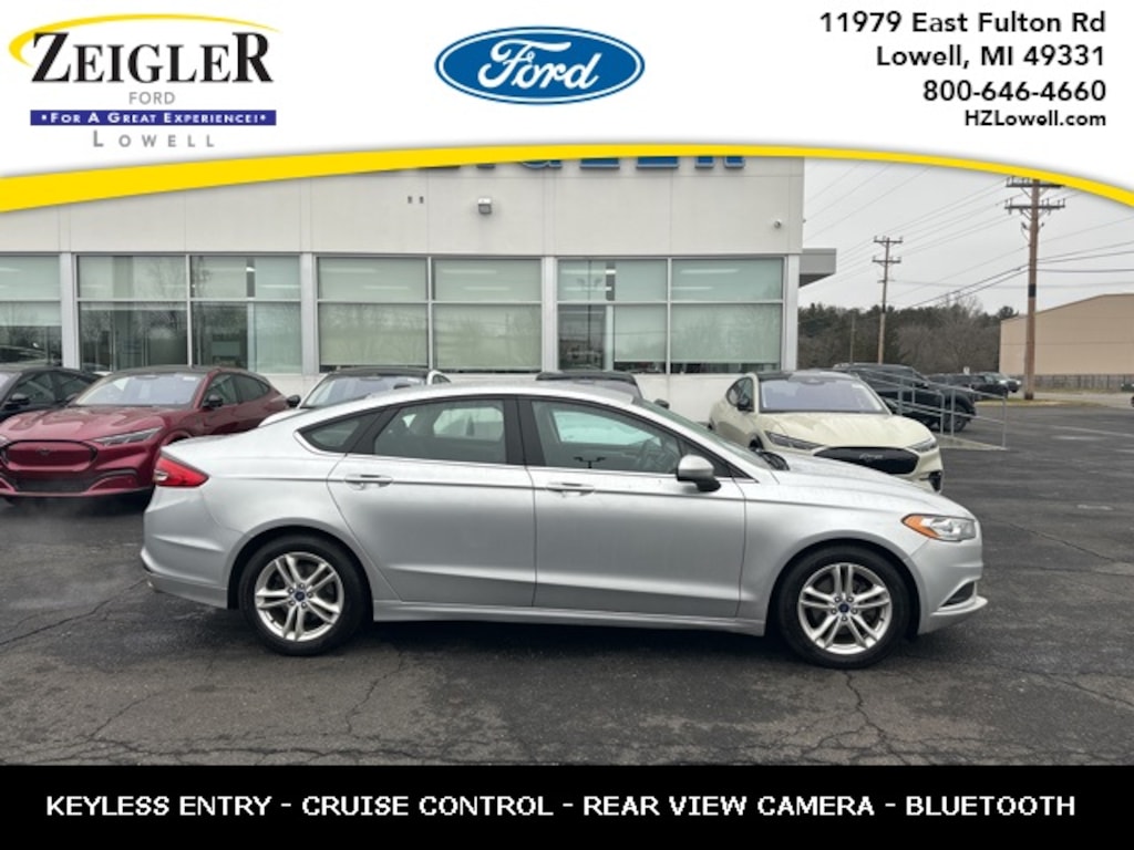 Used 2018 Ford Fusion SE Sedan