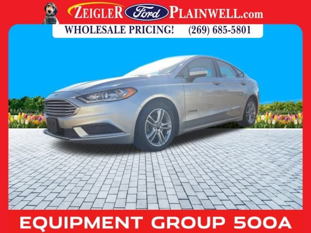 Used 2018 Ford Fusion Hybrid S Sedan