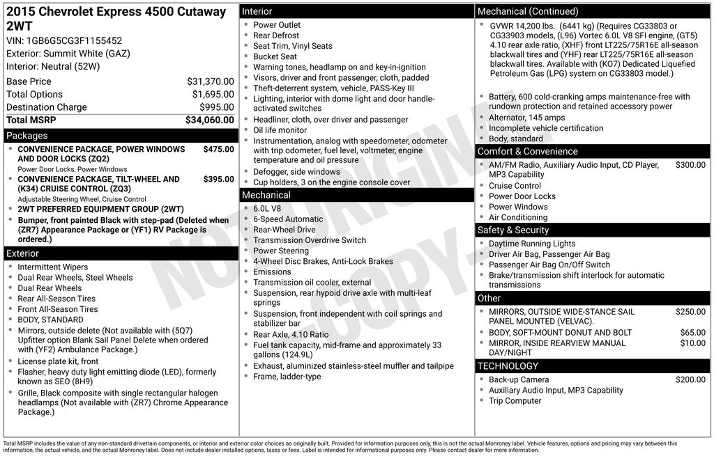 2015 CHEVROLET EXPRESS - Image 20