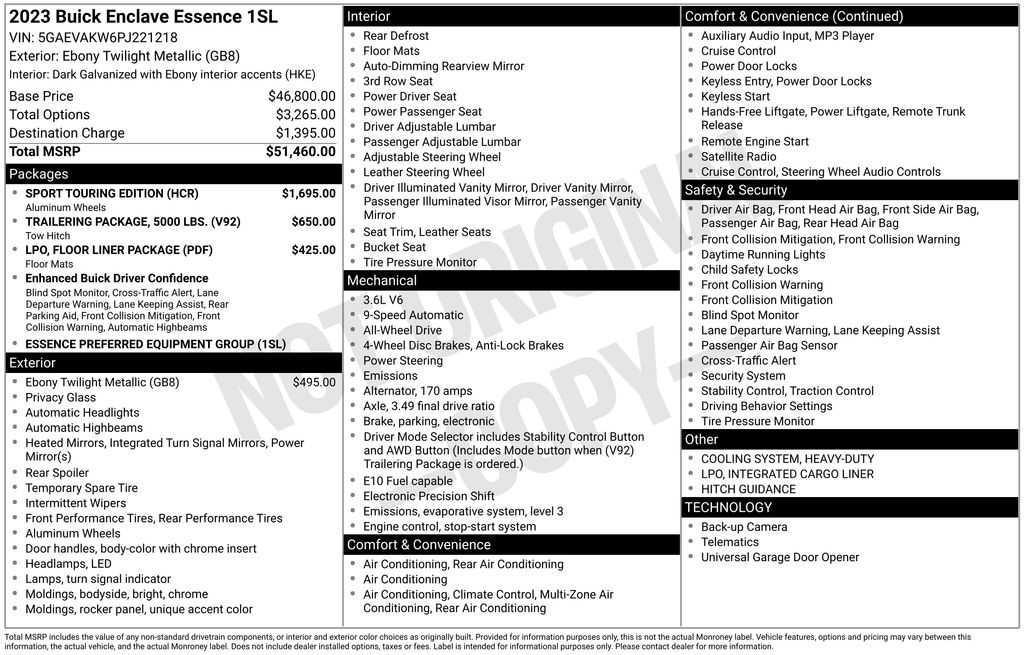 2023 BUICK ENCLAVE - Image 2