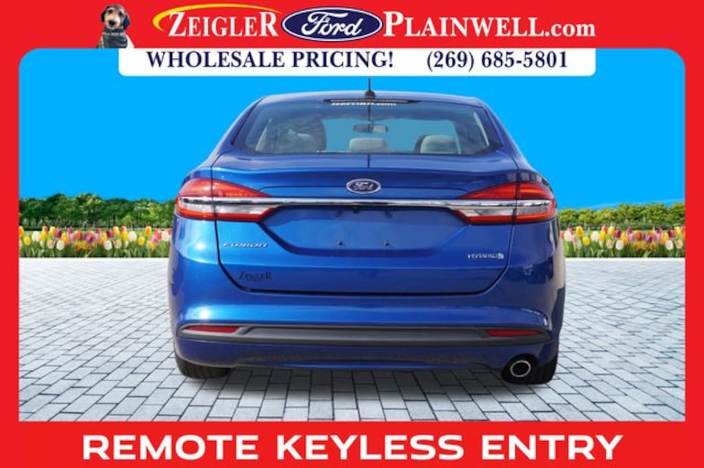 Used 2018 Ford Fusion Hybrid S Sedan