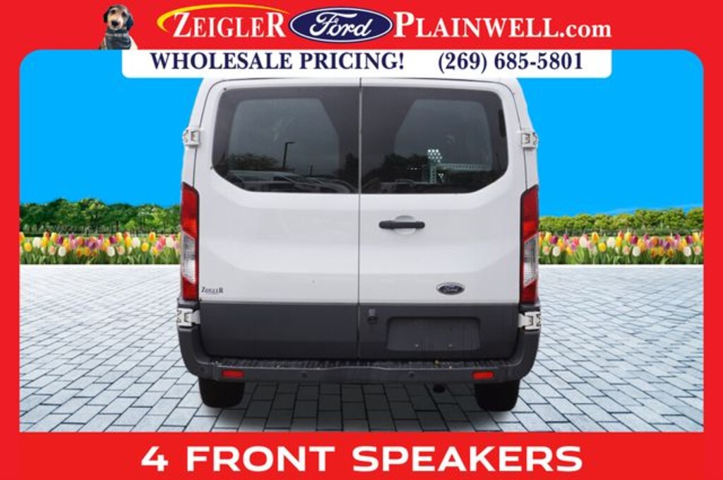Used 2017 Ford Transit-150 w/60/40 Pass-Side Cargo-Doors Van Low Roof Cargo Van