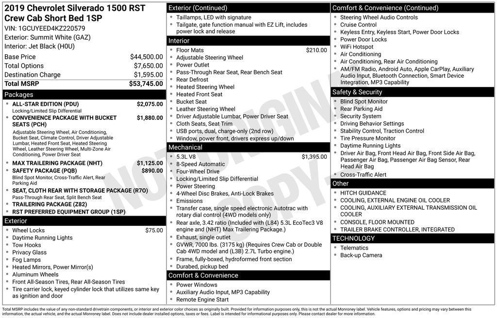 2019 CHEVROLET SILVERADO - Image 26