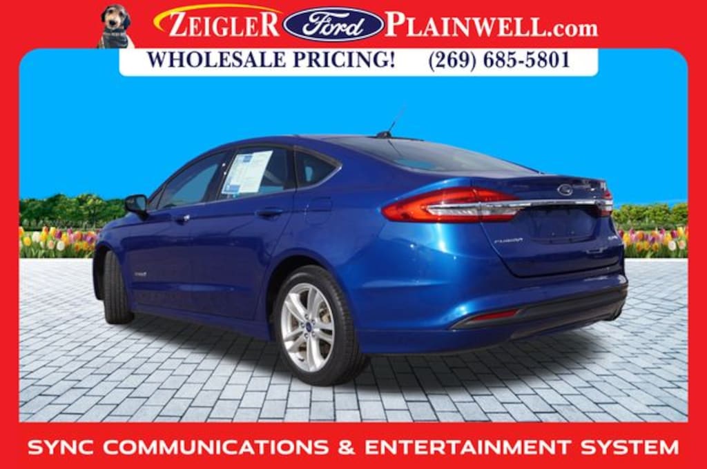 Used 2018 Ford Fusion Hybrid S Sedan