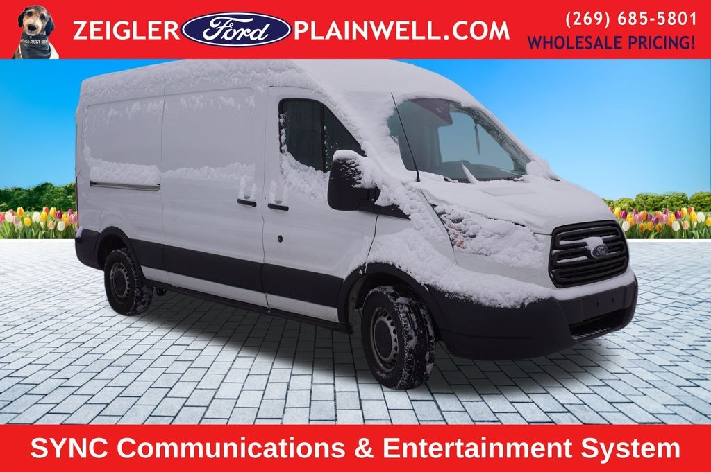 Used 2019 Ford Transit-250 Base w/Sliding Pass-Side Cargo Door Van Medium Roof Cargo Van