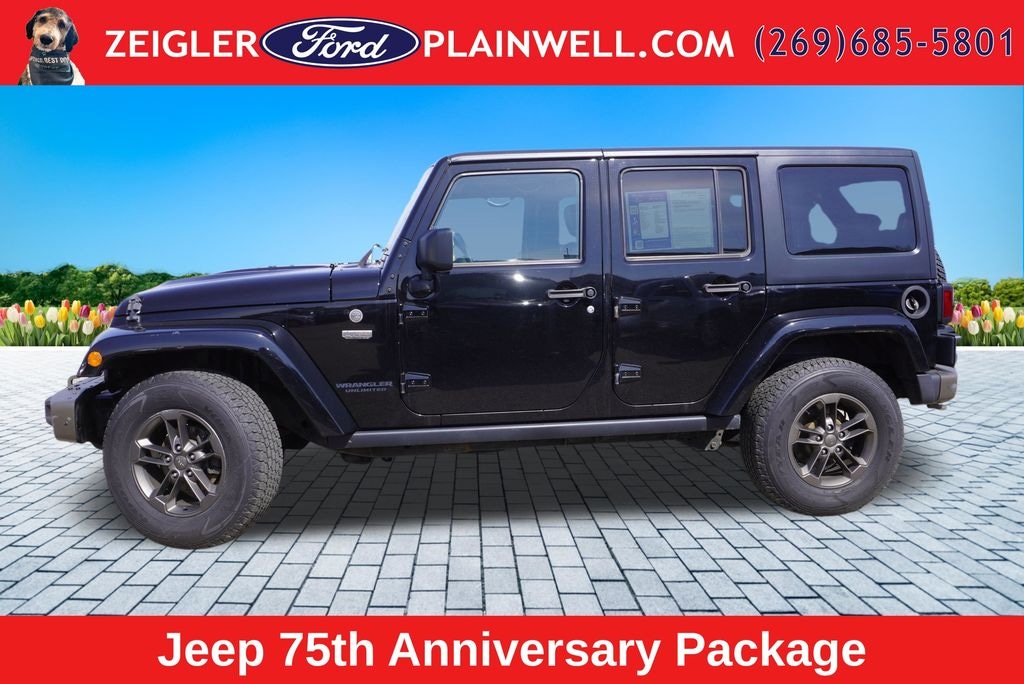 Used 2016 Jeep Wrangler JK Unlimited Sahara 4x4 SUV