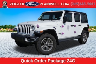 Used 2021 Jeep Wrangler Unlimited Sahara SUV for sale in Grandville