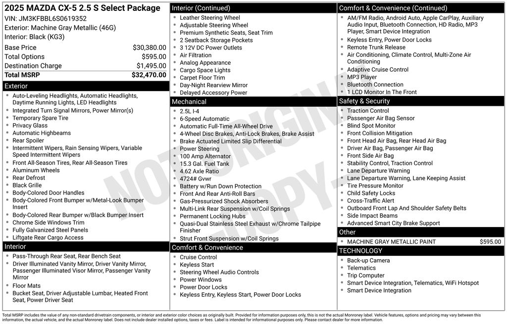 2025 MAZDA CX-5 - Image 31