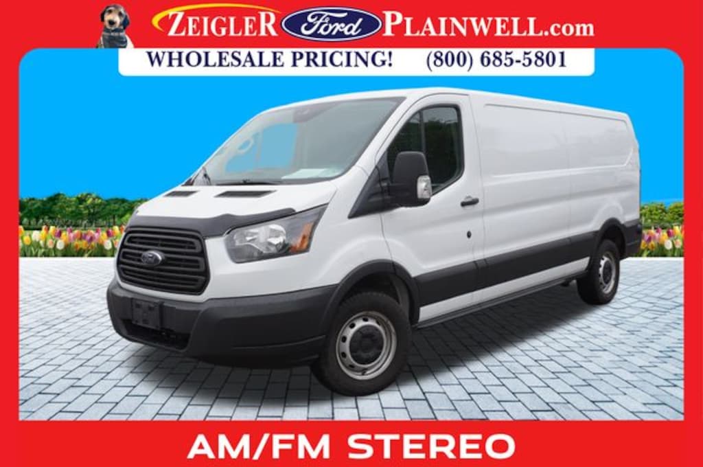 Used 2019 Ford Transit-250 Base w/60/40 Pass-Side Cargo Doors Van Low Roof Cargo Van