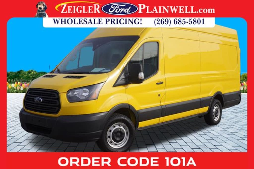 Used 2019 Ford Transit-250 Base w/Sliding Pass-Side Cargo Door Van High Roof Ext. Cargo Van