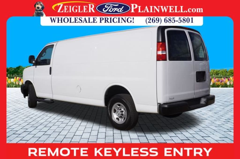Used 2022 Chevrolet Express 2500 Work Van Van Extended Cargo Van