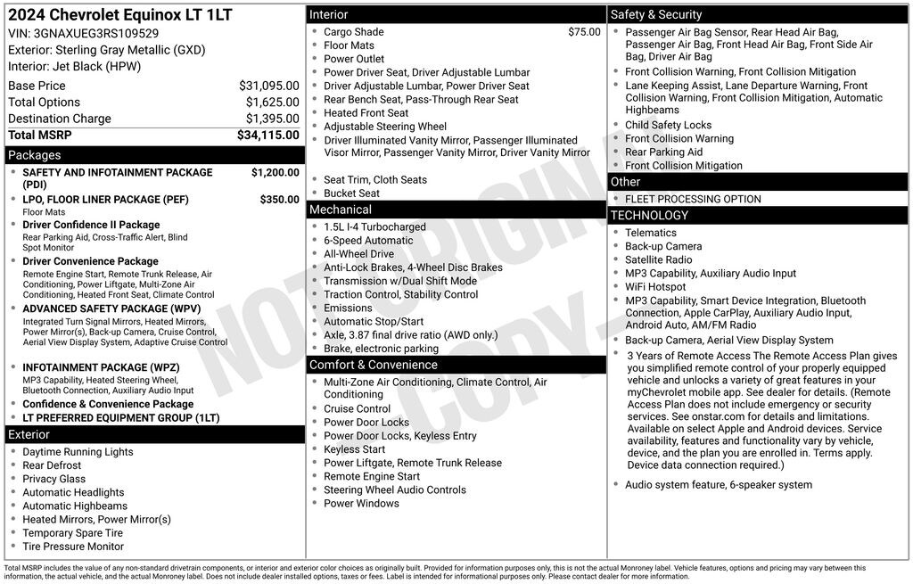 Used 2024 Chevrolet Equinox LT w/1LT SUV