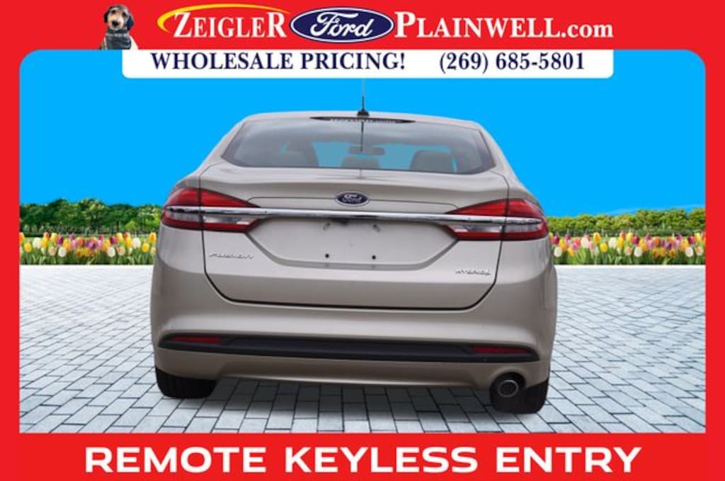Used 2018 Ford Fusion Hybrid S Sedan