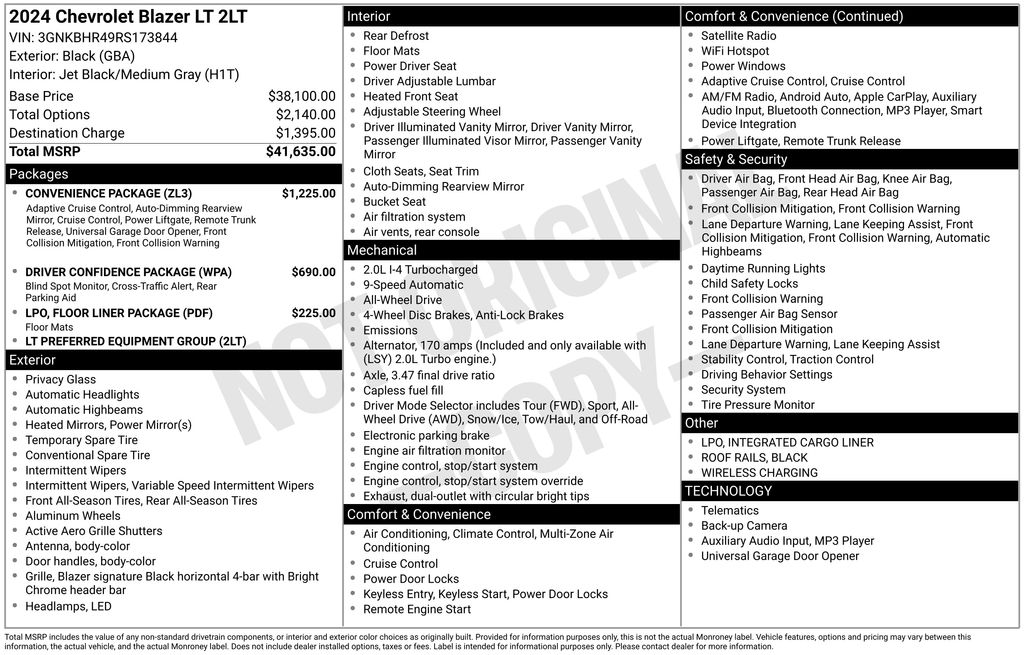 2024 CHEVROLET BLAZER - Image 2