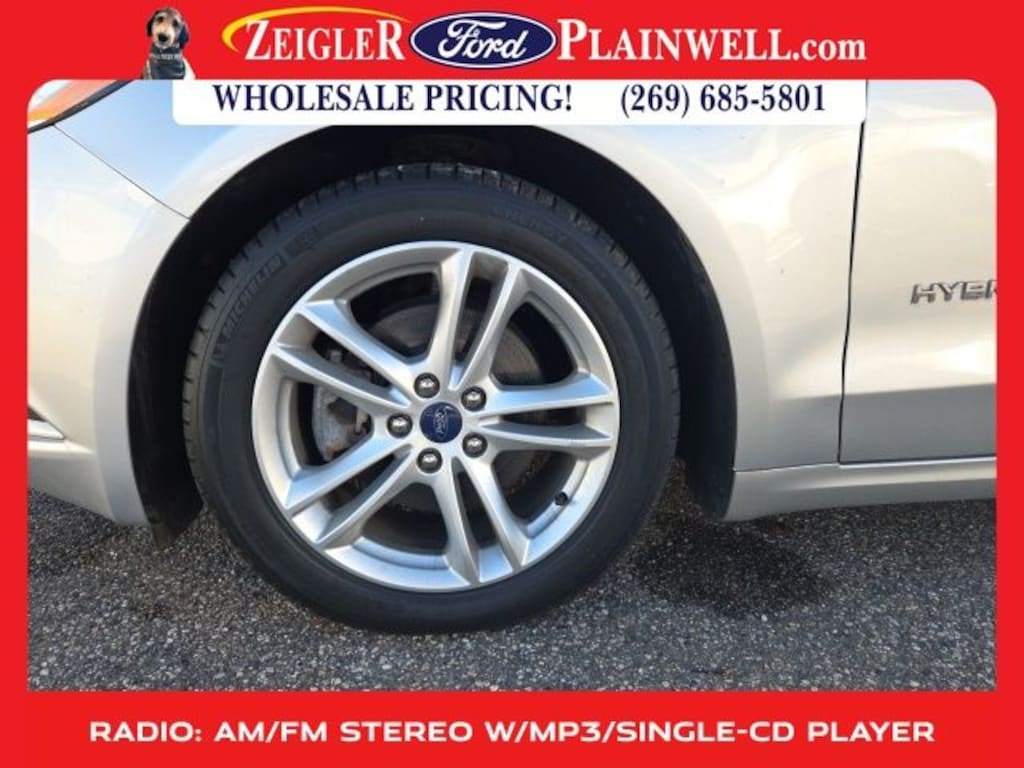 Used 2018 Ford Fusion Hybrid S Sedan