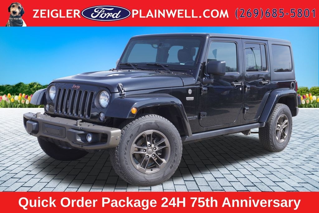Used 2016 Jeep Wrangler JK Unlimited Sahara 4x4 SUV