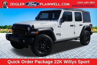 Used 2022 Jeep Wrangler Unlimited Sport SUV for sale in Grandville