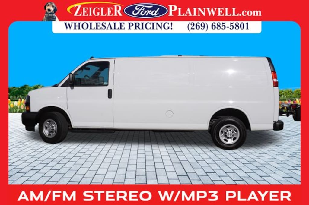 Used 2022 Chevrolet Express 2500 Work Van Van Extended Cargo Van