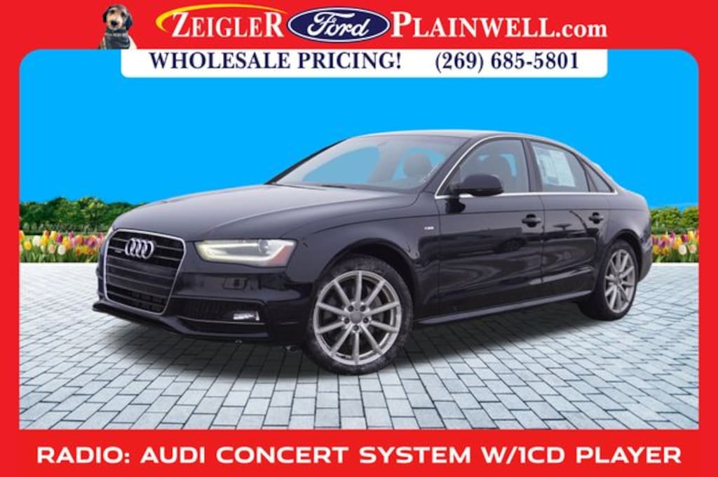 Used 2016 Audi A4 2.0T Premium (Tiptronic) Sedan