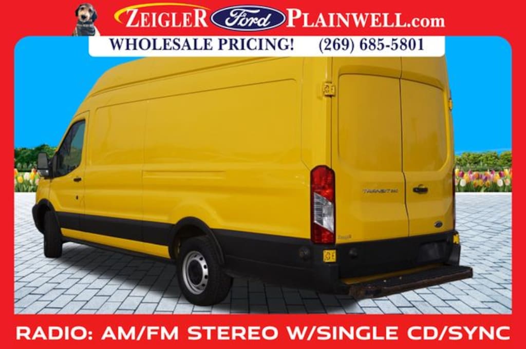 Used 2019 Ford Transit-250 Base w/Sliding Pass-Side Cargo Door Van High Roof Ext. Cargo Van