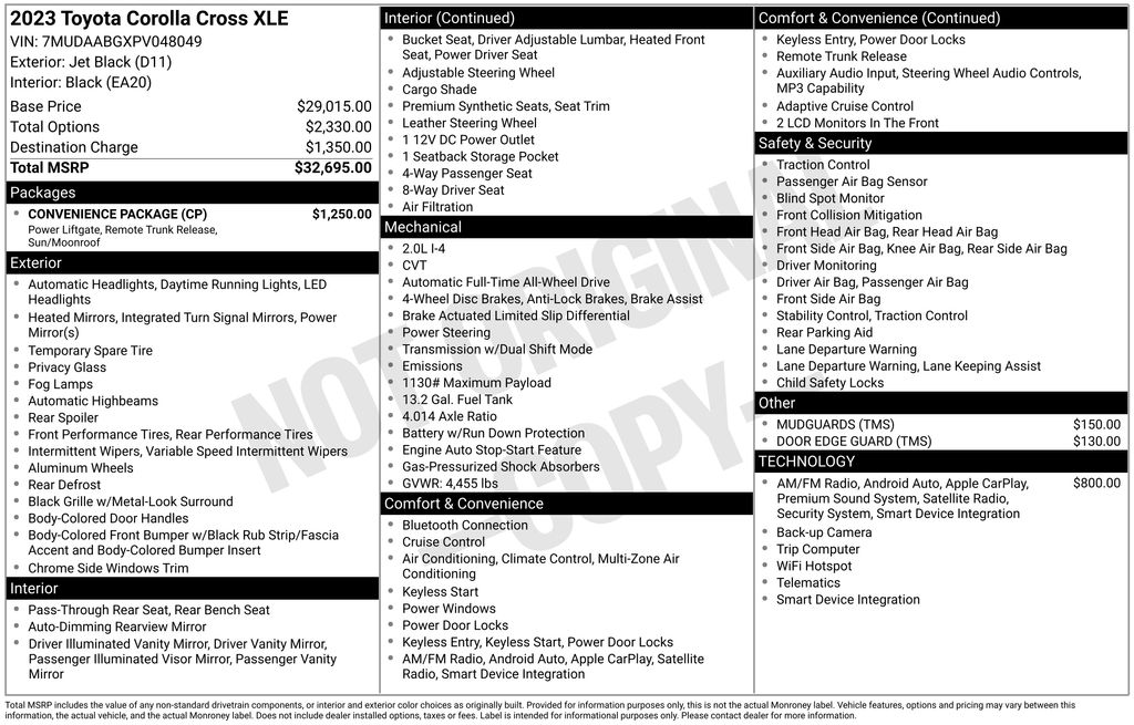 2023 TOYOTA COROLLA CROSS - Image 29