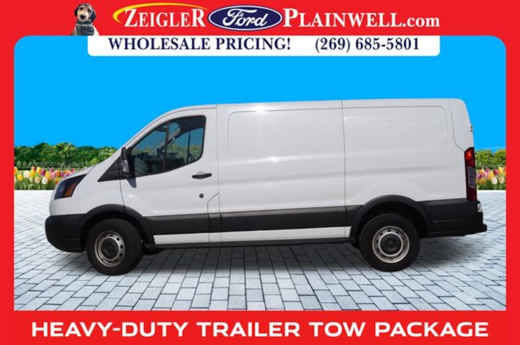 Used 2019 Ford Transit-250 Base w/Sliding Pass-Side Cargo Door Van Low Roof Cargo Van