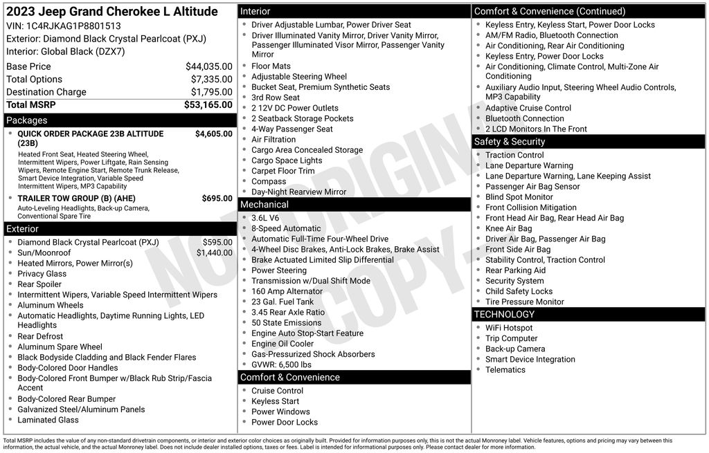 2023 JEEP GRAND CHEROKEE L - Image 32