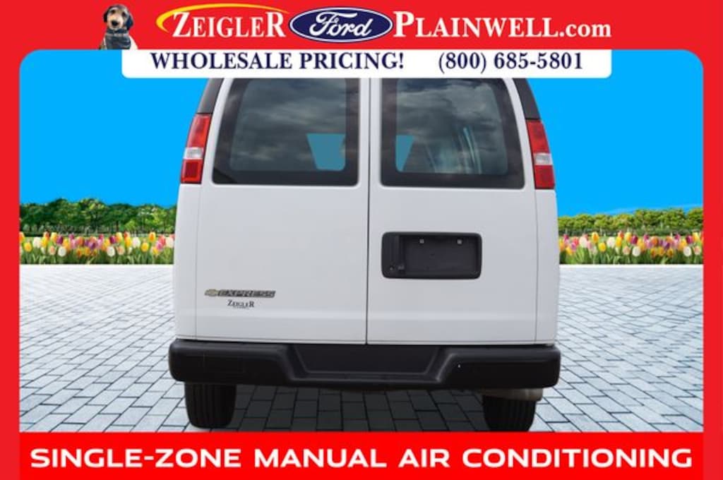 Used 2023 Chevrolet Express 3500 Work Van Van Extended Cargo Van