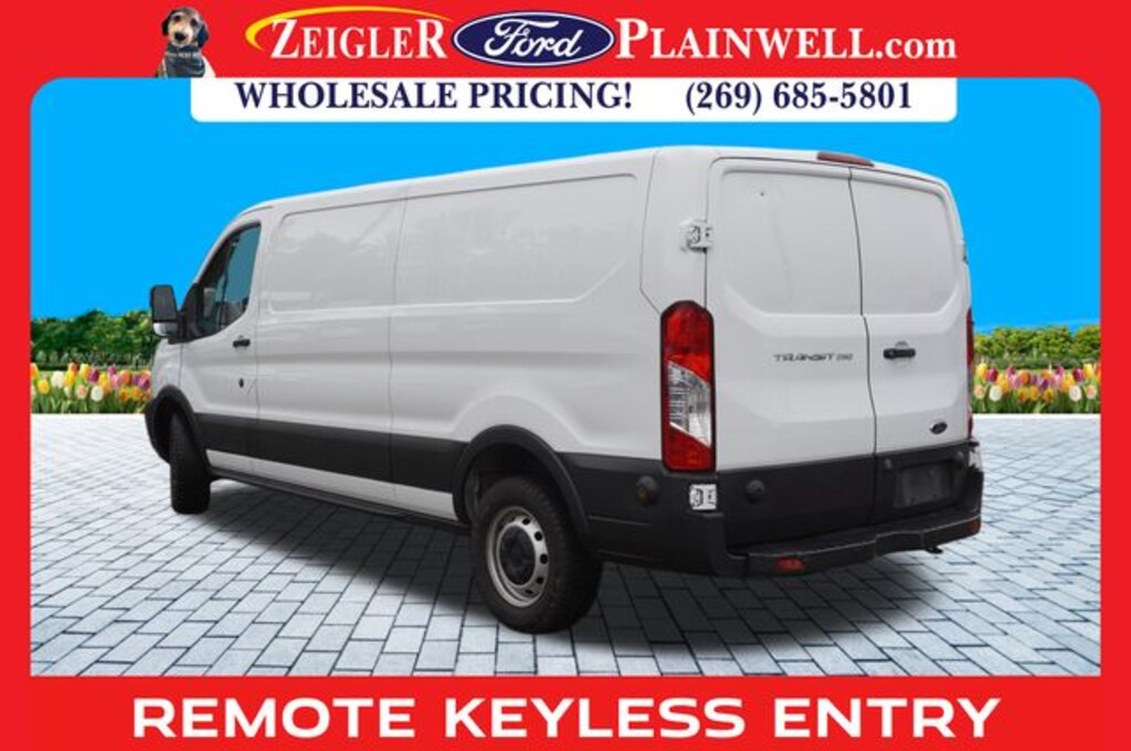 Used 2019 Ford Transit-250 Base w/60/40 Pass-Side Cargo Doors Van Low Roof Cargo Van