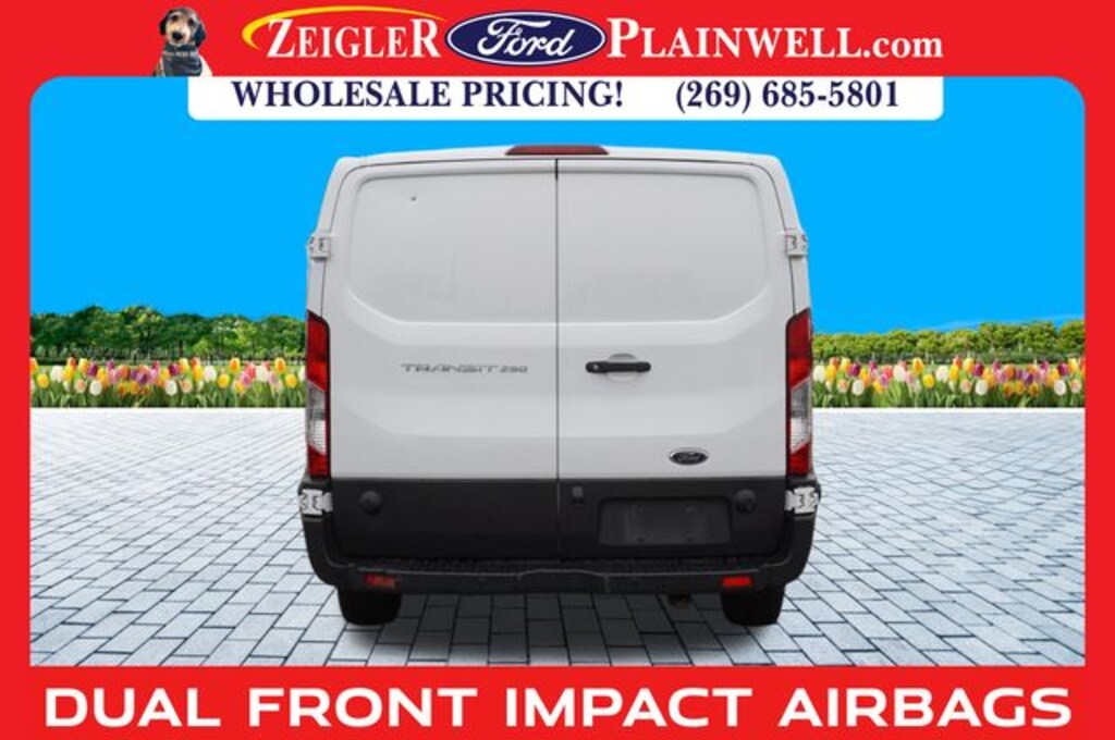 Used 2019 Ford Transit-250 Base w/60/40 Pass-Side Cargo Doors Van Low Roof Cargo Van