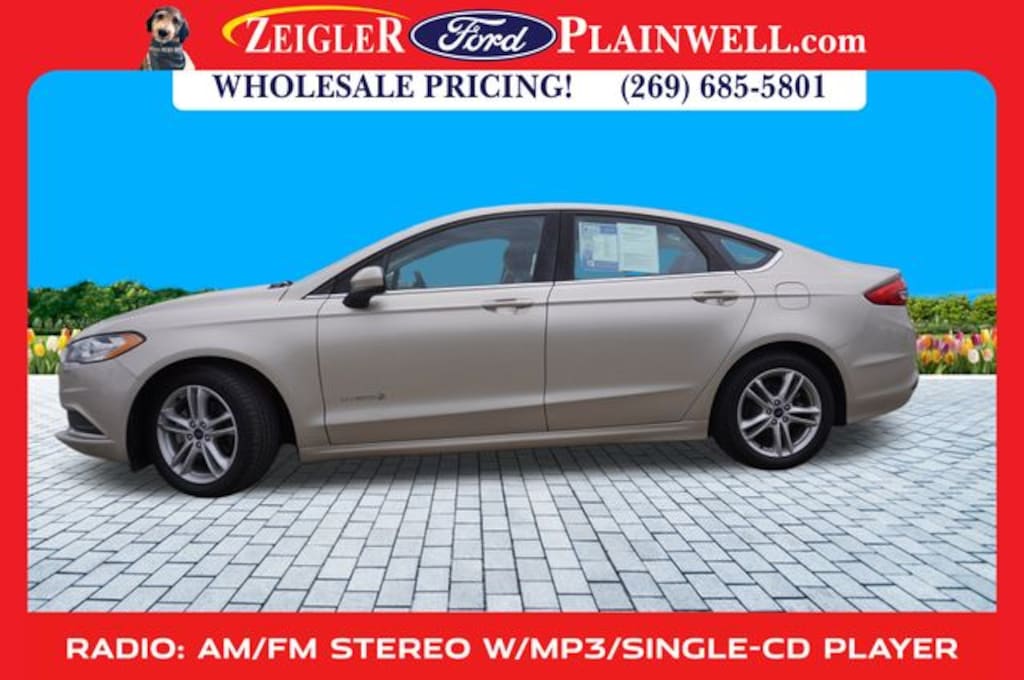 Used 2018 Ford Fusion Hybrid S Sedan