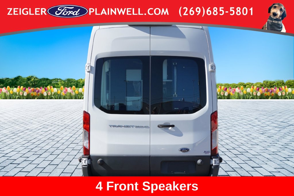 Used 2018 Ford Transit-350 Base w/Sliding Pass-Side Cargo Door & 10,360 lb. GVWR Van High Roof HD Ext. Cargo Van