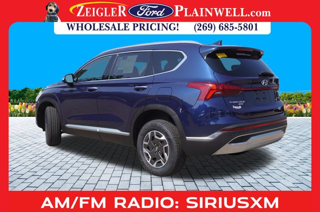 2023 Hyundai Santa Fe Blue photo 2