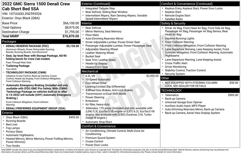 2022 GMC SIERRA - Image 2