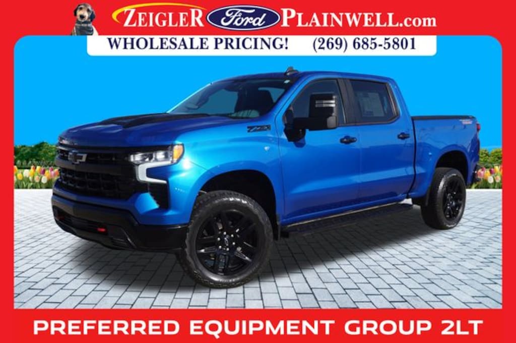 Used 2023 Chevrolet Silverado 1500 LT Trail Boss Truck Crew Cab