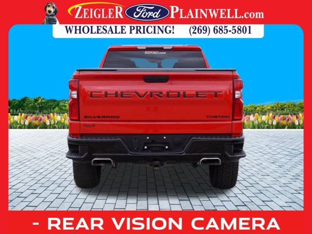 Used 2021 Chevrolet Silverado 1500 Custom Trail Boss Truck Crew Cab