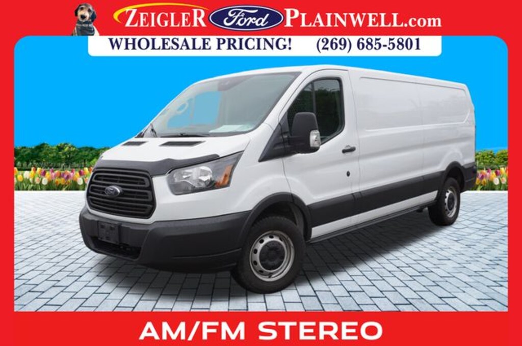 Used 2019 Ford Transit-250 Base w/60/40 Pass-Side Cargo Doors Van Low Roof Cargo Van