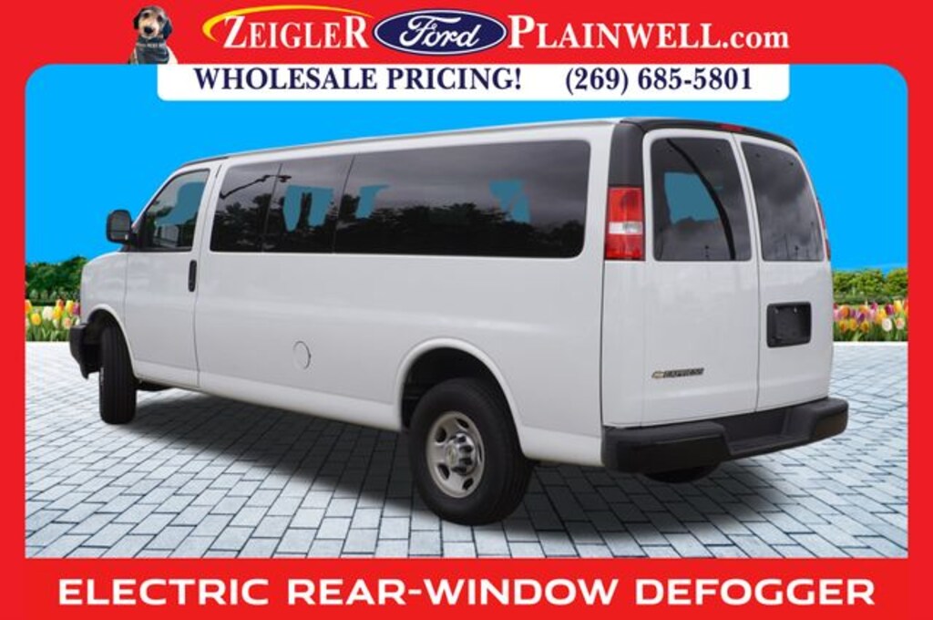 Used 2024 Chevrolet Express 3500 LS Van Extended Passenger Van