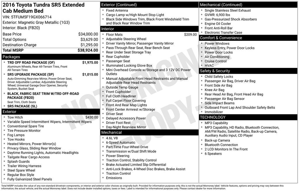 Used 2016 Toyota Tundra Truck Double Cab