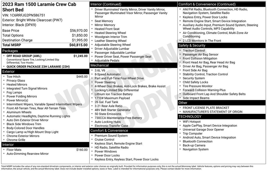 2023 RAM 1500 - Image 31