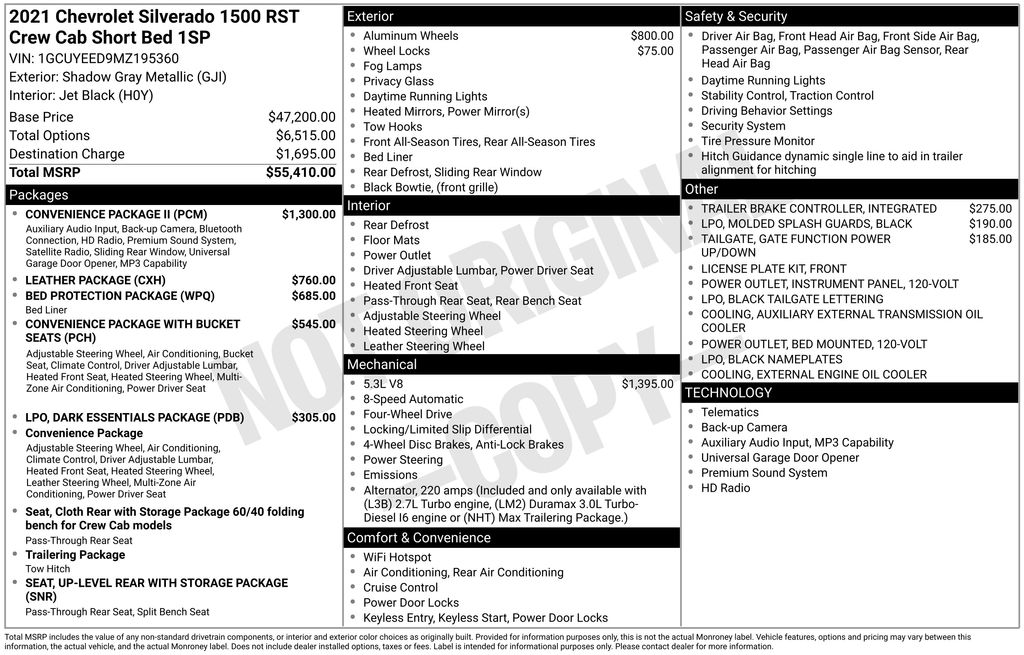 2021 CHEVROLET SILVERADO - Image 31