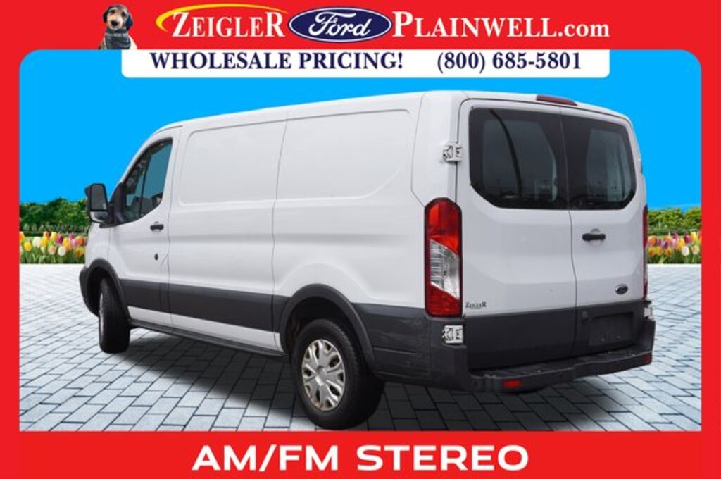 Used 2017 Ford Transit-150 w/60/40 Pass-Side Cargo-Doors Van Low Roof Cargo Van