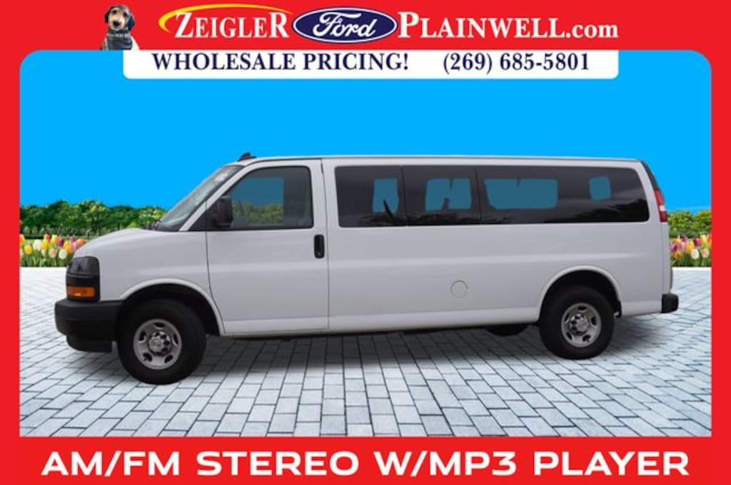 Used 2024 Chevrolet Express 3500 LS Van Extended Passenger Van
