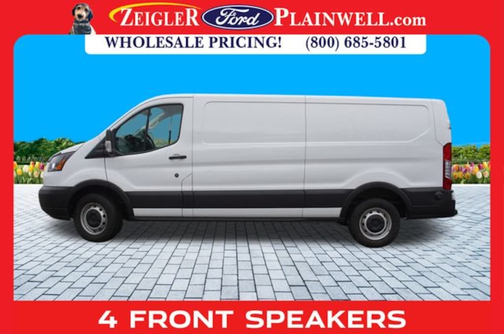 Used 2019 Ford Transit-250 Base w/60/40 Pass-Side Cargo Doors Van Low Roof Cargo Van