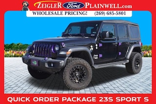 Used 2018 Jeep Wrangler Unlimited Sport 4x4 SUV for sale in Grandville