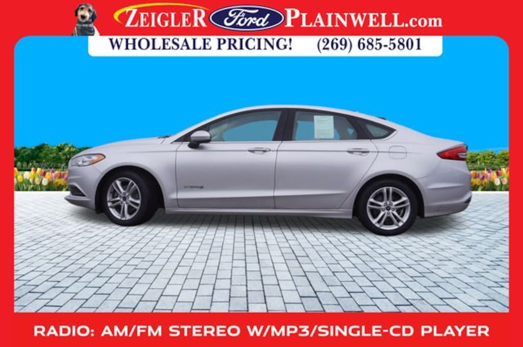 Used 2018 Ford Fusion Hybrid S Sedan