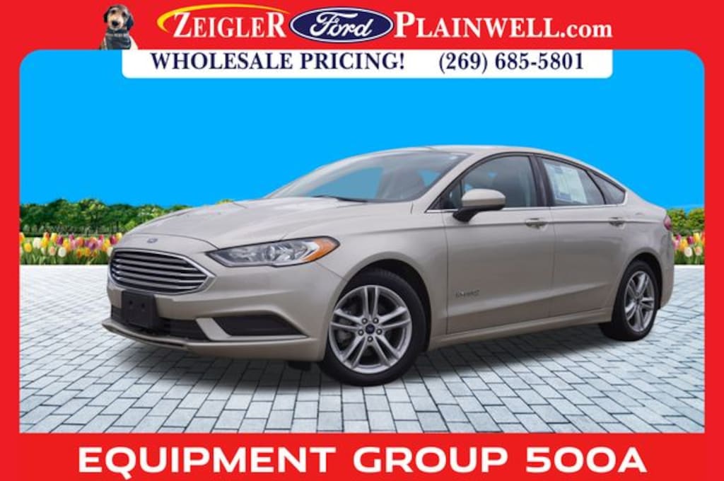 Used 2018 Ford Fusion Hybrid S Sedan